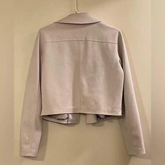 ANTHROPOLOGIE Expressway Moto Jacket in Sand - Picture 7 of 10